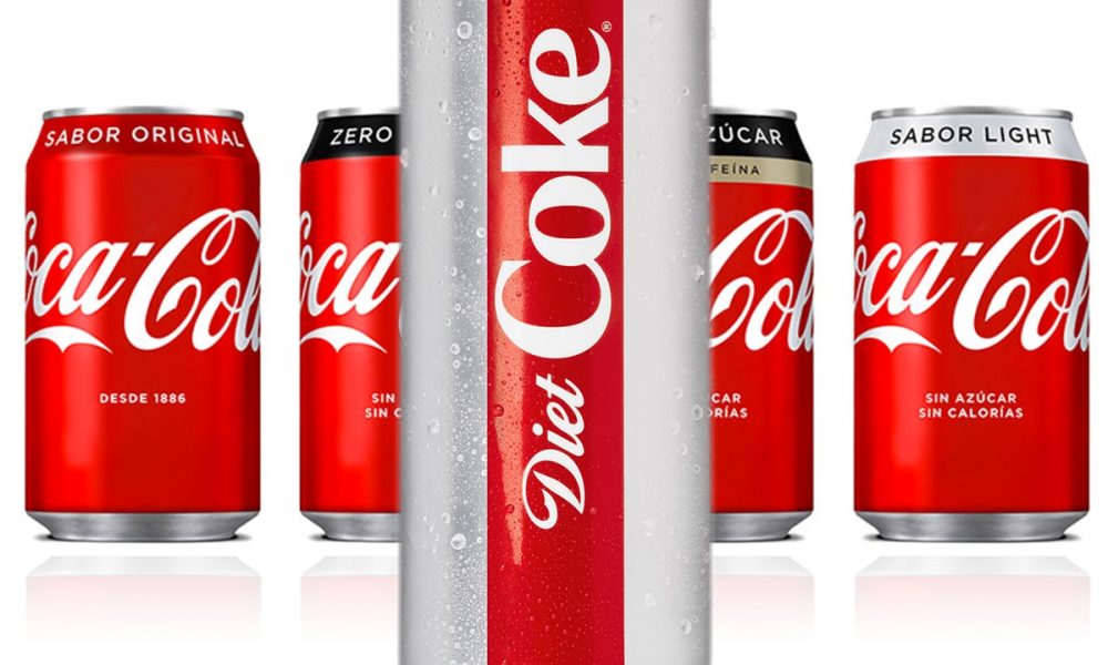 Coca-Cola Light rediseña su logo, sus latas y además en España unifica aún más todas sus Coca-Colas con un diseño aún más rojo