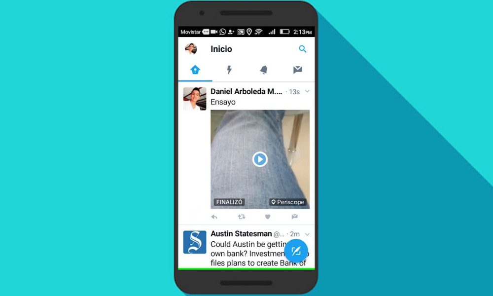  Twitter trabaja en una función para transmitir vídeos en vivo