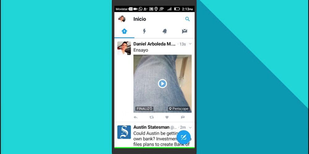  Twitter trabaja en una función para transmitir vídeos en vivo